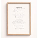 Shakespeare Sonnet 116 Love Typography Print